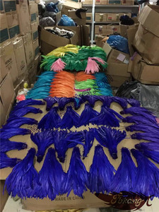 Comercio al por mayor Teñido Coque Colas de Plumas Largas Plumas de Gallo Para La Venta - Product Image 5
