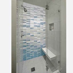 Cercle salle de douche avec charnière/clips gratuits voyeur salle de douche - Product Image 1