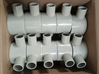 Boîte de jonction PVC peu profonde 1, 2, 3 ou 4 voies 20 mm, 25 mm conforme aux normes AS/NZS 2053