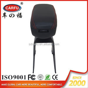 Centro <span class=keywords><strong>de</strong></span> Color Negro Apoyabrazos Caja Consola Apoyabrazos Coche Caja <span class=keywords><strong>de</strong></span> Almacenamiento <span class=keywords><strong>de</strong></span> accesorios <span class=keywords><strong>de</strong></span> Cuero - Product Image 2