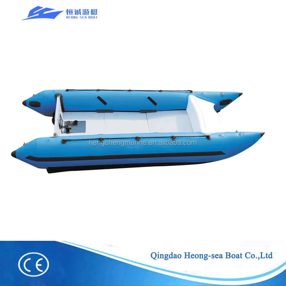 exciting high speed inflatable catamaran boat quick racing boat for sale