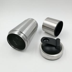 Botella agitadora de proteínas de Metal, sin Bpa, de acero inoxidable, con logotipo personalizado - Product Image 5