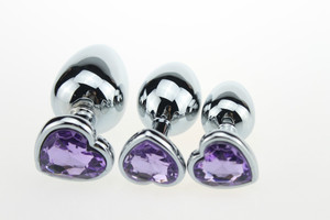 Enchufe anal del juguete del <span class=keywords><strong>sexo</strong></span> del estilo 2017new SM con el metal y cualquier enchufe del diamante del color para el enchufe - Product Image 5