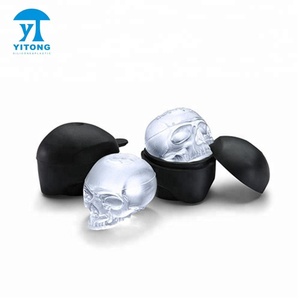 Tiêu Chuẩn Thực Phẩm Lớp Nàng Tiên Cá Oem Shape Silicone <span class=keywords><strong>Ice</strong></span> <span class=keywords><strong>Cube</strong></span> Cup Khuôn Maker Khay - Product Image 1