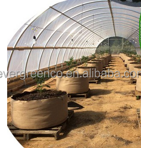 Maceta de flores de jardín no tejida recubierta de estilo rural, macetas <span class=keywords><strong>para</strong></span> árboles y plantas, uso de suelo, maceta de diseño de fieltro - Product Image 3