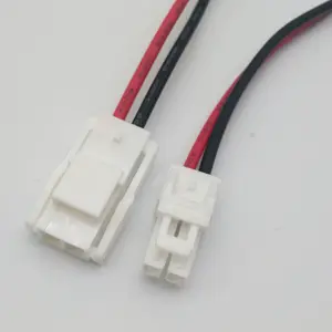 定制组件2针jst 6.2毫米VL系列VLR-02V VLP-02V连接器家用电器电线电缆