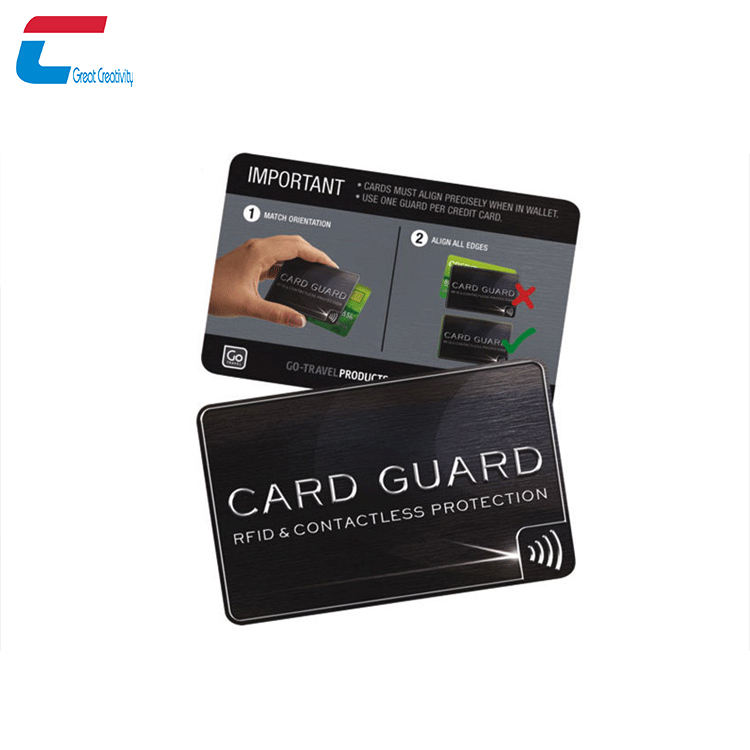 VULKIT RFID Blocking Cards 4 Pack | Credit Card Protectors From Electronic Pickpocketing | Slim Wallet Security