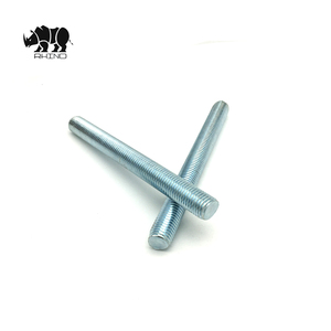 Nhà Máy Trung Quốc M8 M10 M12 Mạ Kẽm Đồng Bằng Stud Bolt <span class=keywords><strong>Threaded</strong></span> Rods DIN 975 - Product Image 4