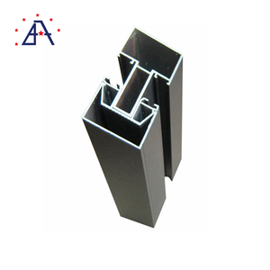 Perfil de extrusión de particiones de oficina de vidrio de aluminio personalizado - Product Image 1