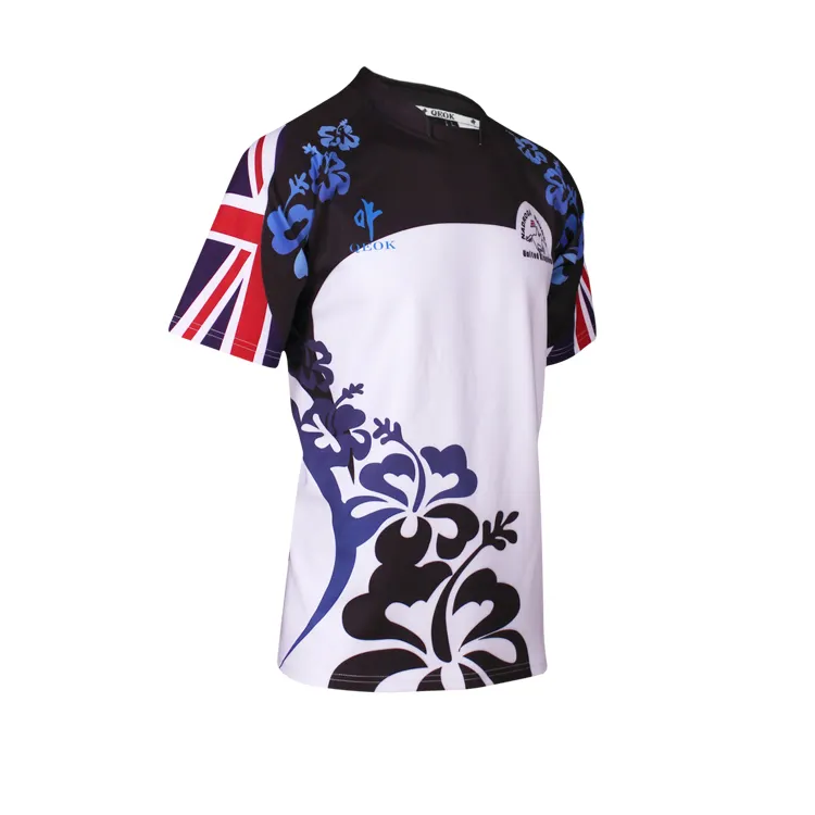 Billige UK England Rugby-Shirt, Rugby-Trikot benutzer definierte