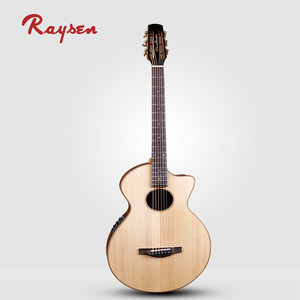 Guitarra eléctrica de 39 pulgadas Guitarras acústicas de viaje Guitarra hecha a mano de China - Product Image 1