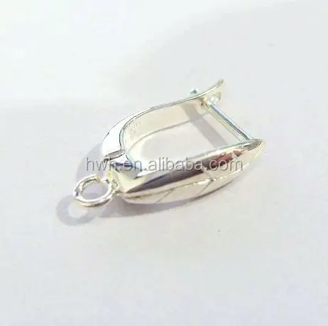 H1289 Sterling 925 Silver Ear Hook Fashion English Style For DIY Jewelry