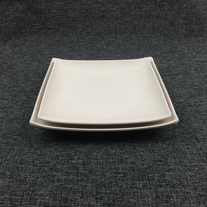 Plato de cena para servir aperitivo, accesorio cuadrado de elamina para barbacoa - Product Image 2