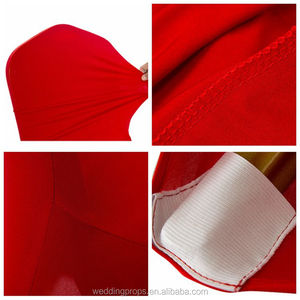 Copertura della sedia ad arco nuziale <span class=keywords><strong>rosa</strong></span> Spandex - Product Image 5