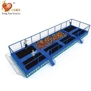 Best-seller Parc de trampoline de gymnastique petit carré garantie de satisfaction de parc de trampoline intérieur/extérieur adulte de haute qualité - Product Image 3