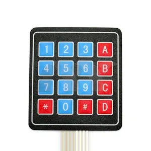 4 × 4 Matrix Array/Matrix 16 Key Membrane Switch Keypad Matrix Keyboard