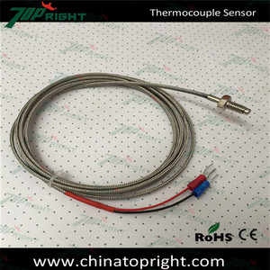<span class=keywords><strong>K</strong></span> <span class=keywords><strong>tipo</strong></span> PT100 sensor tempertura 2 cables <span class=keywords><strong>termopar</strong></span> para la estufa de gas del surtidor de china - Product Image 6