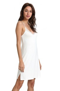 Cami all'ingrosso estate donna indumenti da notte viscosa realizzato in abito da notte di bambù - Product Image 4
