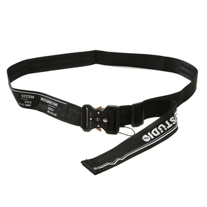 Cinturón táctico de nailon con logotipo personalizado de <span class=keywords><strong>Gina</strong></span>, rojo con metal de liberación rápida para cinturones de tela con hebilla, producto - Product Image 3