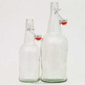 Shanghai Linlang venta al por mayor pedernal y ámbar swing top botella de <span class=keywords><strong>cerveza</strong></span> botellas de <span class=keywords><strong>cerveza</strong></span> de vidrio - Product Image 3