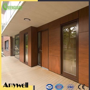 Amywell 100% edificios comercial Anti-Ultravioleta grano de <span class=keywords><strong>madera</strong></span> fenólica HPL <span class=keywords><strong>panel</strong></span> exterior - Product Image 2
