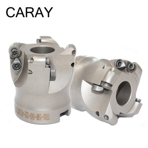 Fraise en carbure à face aiguilles, avec Inserts en RDMT, pour fraisage CNC, diamètre <span class=keywords><strong>de</strong></span> coupe 80mm et diamètre <span class=keywords><strong>de</strong></span> connexion <span class=keywords><strong>de</strong></span> 27mm - Product Image 5