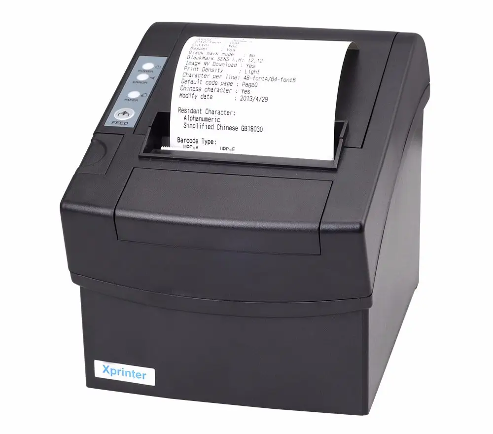 High quality XP-C2008 USB+Series+LAN interface 80mm thermal printer receipt Small ticket printer POS printer with auto cutter