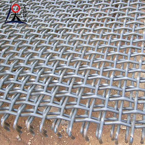 Mine <strong>square</strong> hole heavy duty crimped sieving wire <strong>mesh</strong> screen <strong>factory</strong> - Product Image 2