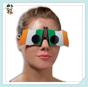Lunettes de soleil drôles de couleurs de drapeau irlandais, robe fantaisie de fête <span class=keywords><strong>St</strong></span> Patricks HPC-2768 - Product Image 2
