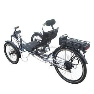 Leistungsstarkes dreirädriges elektrisches Liegefahrrad-Trike zum Verkauf - Product Image 2