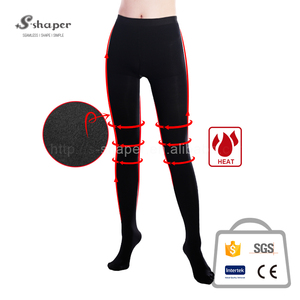 Pied <span class=keywords><strong>Collant</strong></span> <span class=keywords><strong>Noir</strong></span> Polaire Jambes D'hiver Chaud Femmes Maigres Collants Leggings - Product Image 3