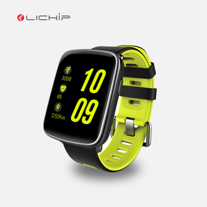 LICHIP L-GV68 mtk 2502 ip67 ip68 impermeable <span class=keywords><strong>smartwatch</strong></span> <span class=keywords><strong>sport</strong></span> smart watch con monitor de ritmo cardíaco - Product Image 2
