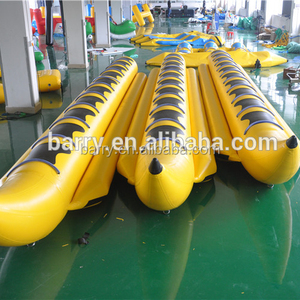 Barco de juguete inflable de agua barato 5 personas 8 personas o 12 personas portátil 0,9mm Lona de PVC deportes acuáticos bote de plátano inflable - Product Image 2