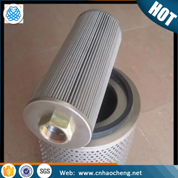 Sus 304 316 316L stainless steel oil filter element /sintered filter tube /cartridge mesh filter