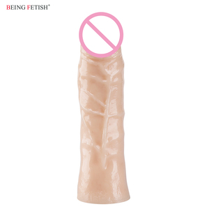 <span class=keywords><strong>Pene</strong></span> anale degli uomini del punto G del Dildo realistico reale sottile per i giocattoli del sesso femminile - Product Image 3