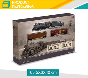 Mobylette électrique diecast pour enfants, modèle de train à vapeur avec lumière et son - Product Image 4