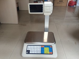 Cân Máy Tính Tiền Cân Nhãn Mã Vạch Điện Tử Với Cân Máy In - Product Image 4