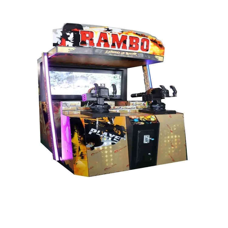 Wholesale custom Coin operated electronic simulator arcade shooting game machine