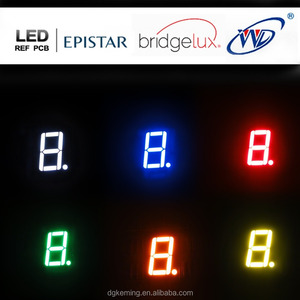 Pantalla LED de 7 Segmentos de un Solo Dígito de 0.56 Pulgadas, Blanca/Verde/Roja/Azul - Product Image 5