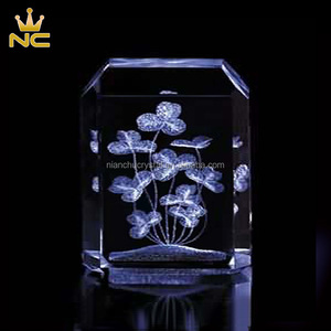 Cube en verre à sommet effilé à prix avantageux, gravé au laser 3D, cristal pour souvenirs <span class=keywords><strong>de</strong></span> première <span class=keywords><strong>communion</strong></span> - Product Image 3