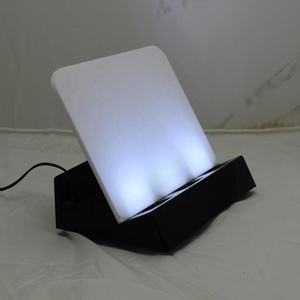 Led אקריליק מסתובב זהב בושם מדפי תצוגה, נוצץ led אור stand - Product Image 2