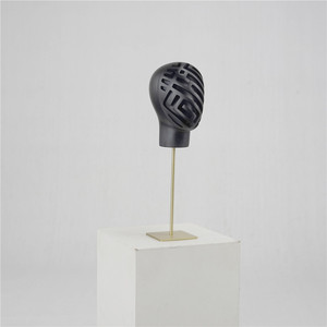 Tête de <span class=keywords><strong>Mannequin</strong></span> <span class=keywords><strong>Femme</strong></span> Amovible en Fibre de Verre Style Européen Original pour Présentation de Chapeaux – Pose Debout - Product Image 3
