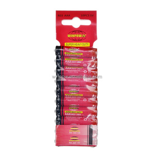 Huizhou Winpowa 1,5 В <span class=keywords><strong>R03</strong></span> Um-4 карбоновая сухая батарея - Product Image 3