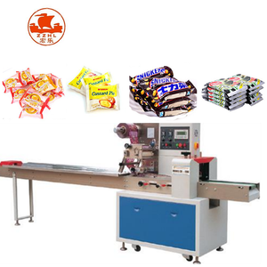 Automatic Stainless Steel <strong>Rice</strong> <strong>Krispies</strong> <strong>Treats</strong> and Mooncake Packing Machine Film Wrapping for Food and Chemicals New Condition