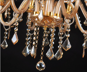 Modern Fancy Factory Crystal Candle Holder <strong>Chandelier</strong> Centerpiece Luxury Candle Led Crystal <strong>Chandeliers</strong> Large Hotel <strong>Chandelier</strong> - Product Image 3