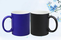Tasse à café à sublimation changeante de couleur 11oz de qualité supérieure avec couleur mate