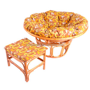 Sillón de ratán Natural para sala de estar, Gran Salón de ocio, Luna morada, para adultos - Product Image 6