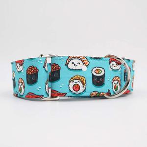 Hersteller Einstellbare Nette Lauf Keine Schnalle Designer Nach Martingale Halsband für <span class=keywords><strong>Greyhound</strong></span> Hund - Product Image 3