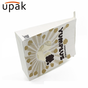 Çin tedarikçinin gıda sınıfı Kraft kağıt torba karton gıda ambalaj için şeffaf daire pencere ile patlamış mısır ambalaj - Product Image 2