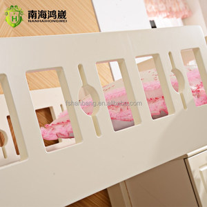 3 nivel niños sofá cama litera de madera mdf muebles con cajones escaleras - Product Image 3